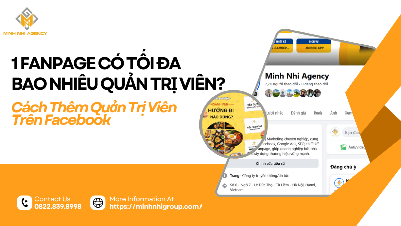 1 Fanpage có tối đa bao nhiêu quản trị viên?