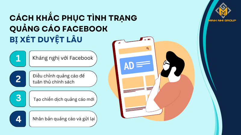 Cách khắc phục tình trạng quảng cáo Facebook bị xét duyệt lâu