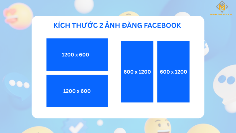 Kích thước 2 ảnh đăng Facebook