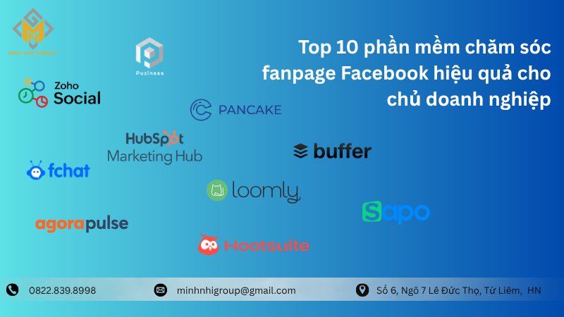 Top 10 phần mềm chăm sóc Fanpage