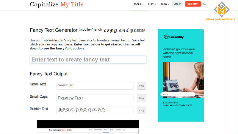 Capitalize my title